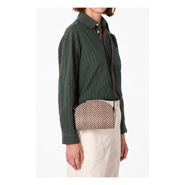 Sac Demi Lune Cuir Imprimé-product