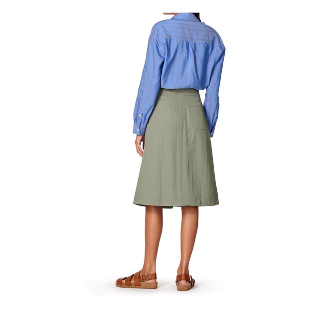 Falda Caroline Gabardine de algodón técnico-product