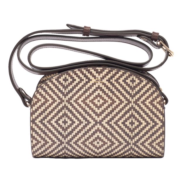 Sac Demi Lune Cuir Imprimé-product