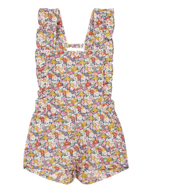 Esclusività Emile et Ida x Smallable - Salopette corta Liberty-product