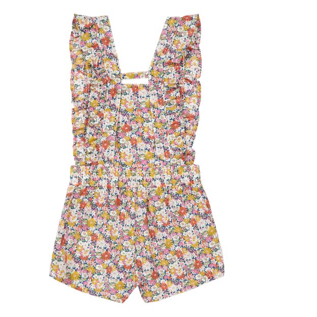 Esclusività Emile et Ida x Smallable - Salopette corta Liberty-product