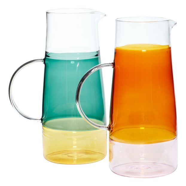Carafe en verre coloré - Set de 2-product