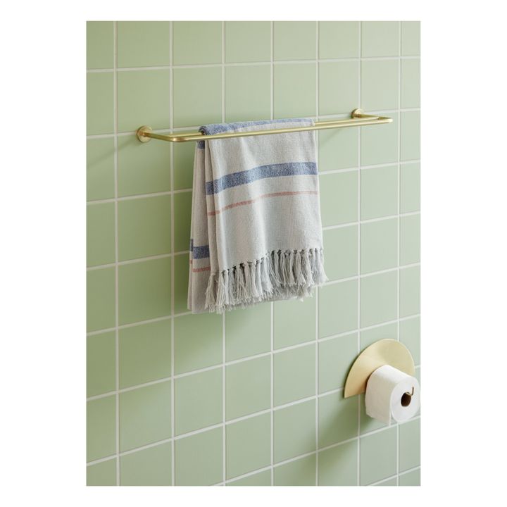 Porte-serviette en métal Laiton- Image produit n°1