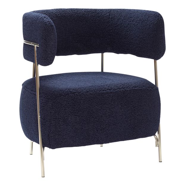Fauteuil lounge, piètement en métal-product