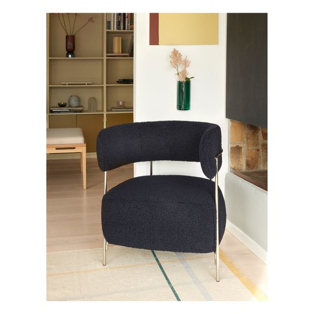 Fauteuil lounge, piètement en métal-product