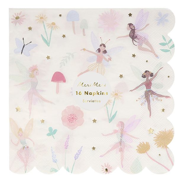 Serviettes en papier Féérie - Set de 16-product