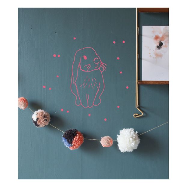 Sticker Lapin fluo-product