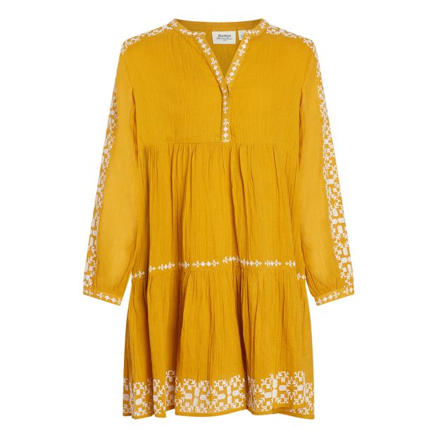 Rubis Embroidered Cotton Muslin Dress -product