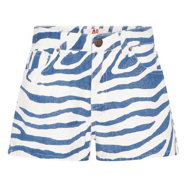 Jean Tiger Stretch Shorts -product