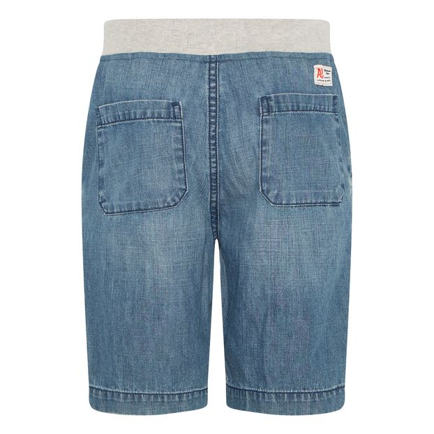 Adjustable Waist Denim Shorts -product