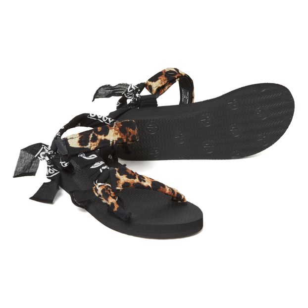 Sandali Trekky con stampa- Collezione Donna--product