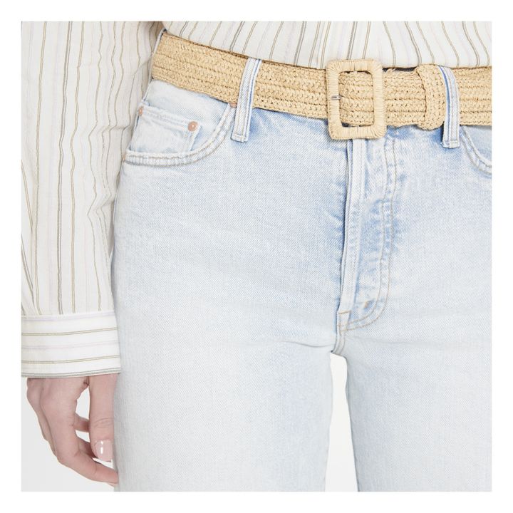 Raphia Belt - 35mm | Natural- Product image n°1