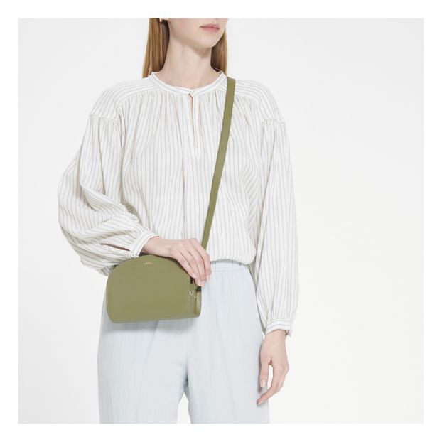 Bolso Media Luna Mini Cuero en relieve-product