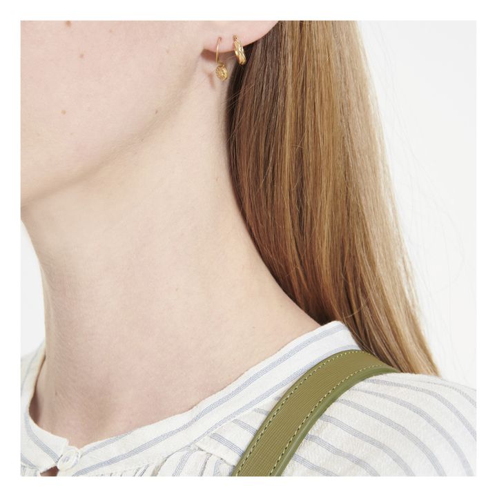 Pendientes Caleb Dorado- Imagen del producto n°1