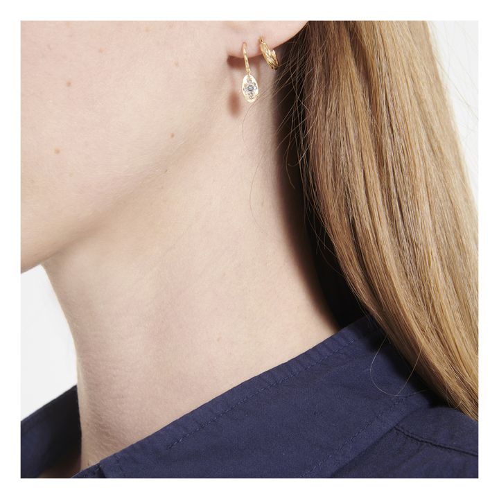Pendientes Liby D Dorado- Imagen del producto n°1