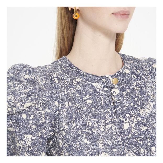 Mismatched 24 ct gold-plated Lapis Earrings -product