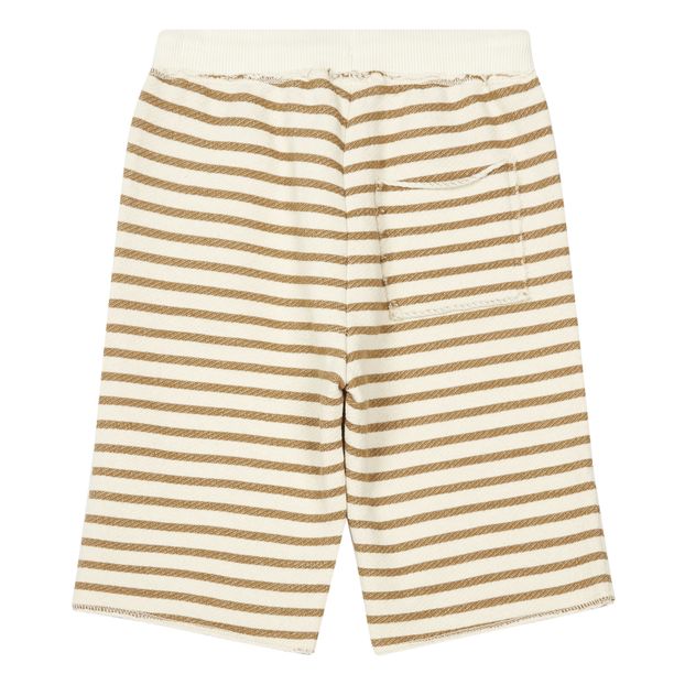 Shorts in pile a righe-product