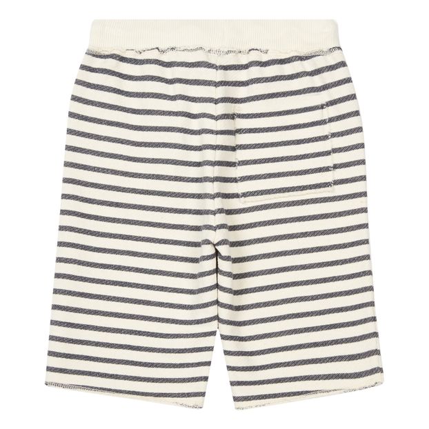 Shorts in pile a righe-product