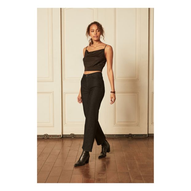 Vaqueros The Mikey High Rise Wide Leg algodón orgánico-product