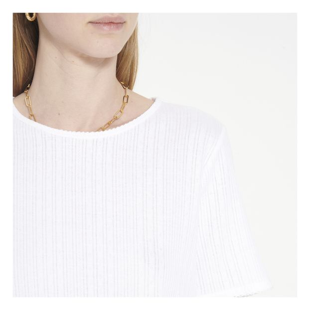 T-shirt Pointelle Elsie-product