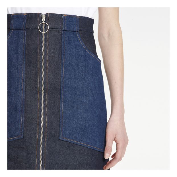Falda Joe Bicolor Denim Strech-product