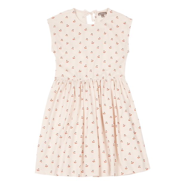Robe Jersey Coton Bio Cerises-product