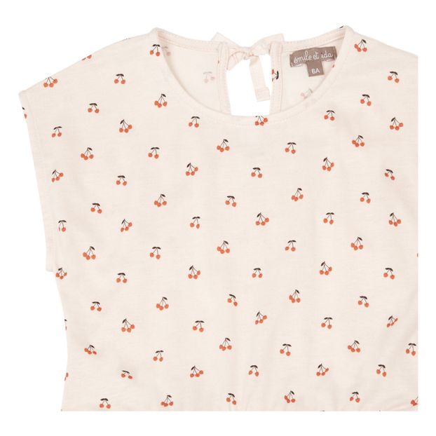 Robe Jersey Coton Bio Cerises-product