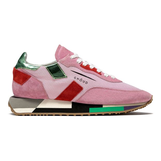 Sneakers Rush Mesh in camoscio-product
