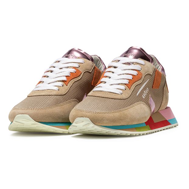 Sneakers Rush Mesh in camoscio-product