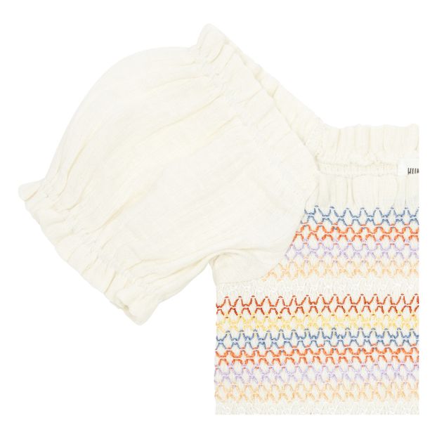 Embossed Organic Cotton Muslin Shirt-product