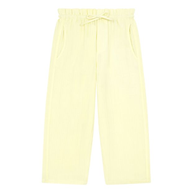 Organic Muslin Cotton Ruffled Top-product