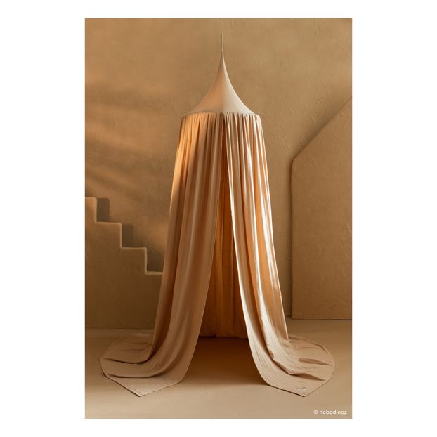 Ciel de lit Amour en coton bio-product