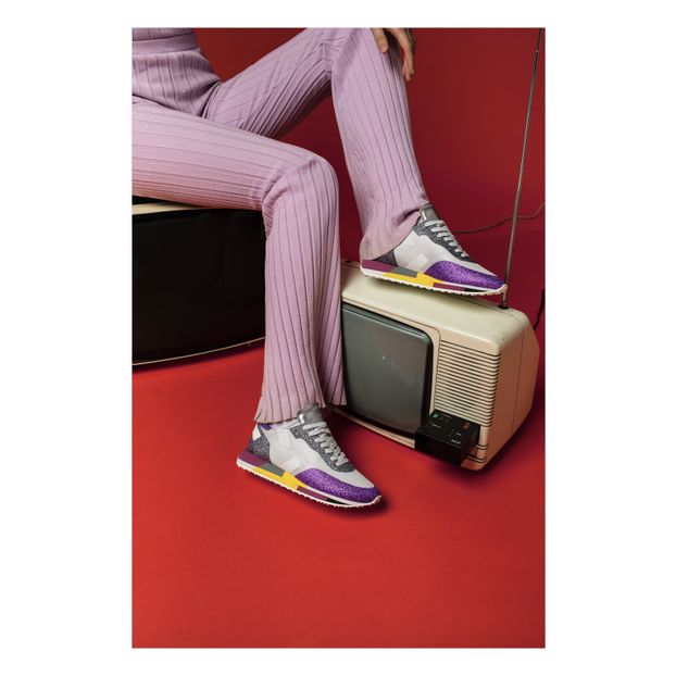Sneakers Star Low Mesh con paillettes-product