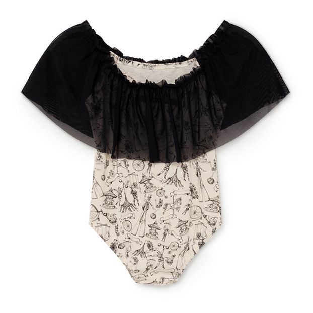 Tattoo Organic Cotton Playsuit -product