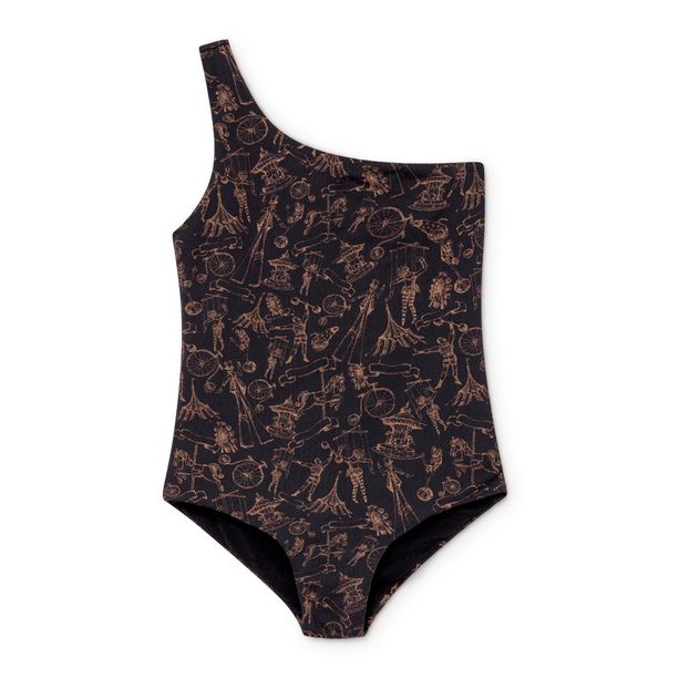 Tatoo Asymmetrical One Piece Swimsuit -product