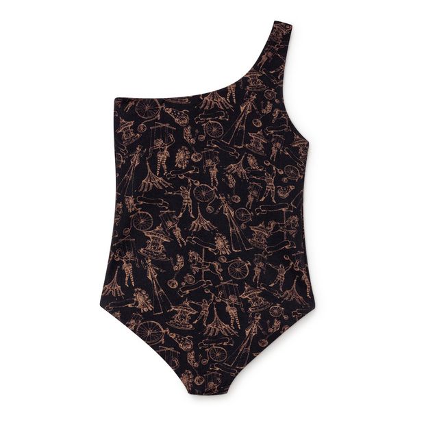 Tatoo Asymmetrical One Piece Swimsuit -product