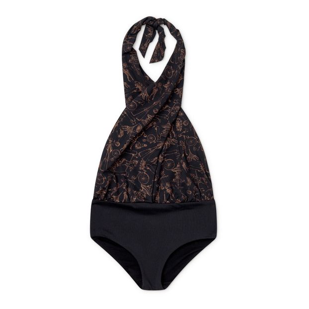 Maillot de Bain 1 Pièce Noué Tattoo-product