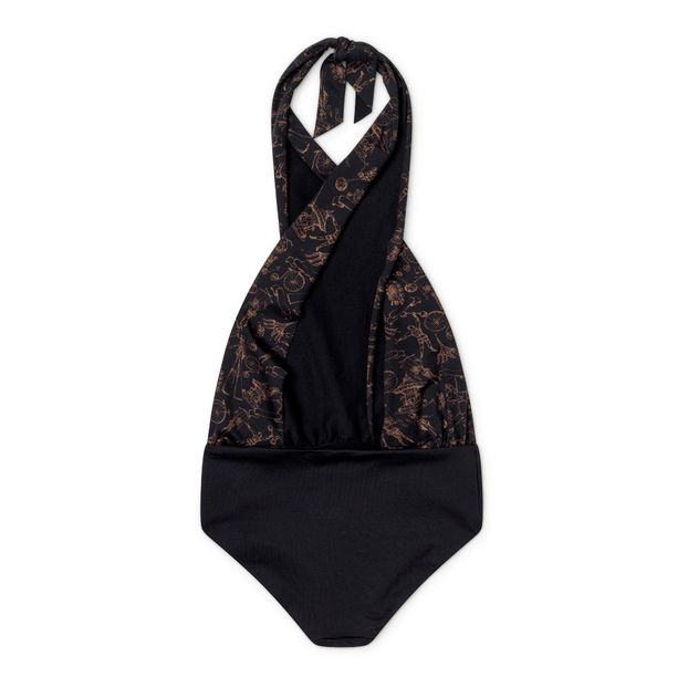 Maillot de Bain 1 Pièce Noué Tattoo-product