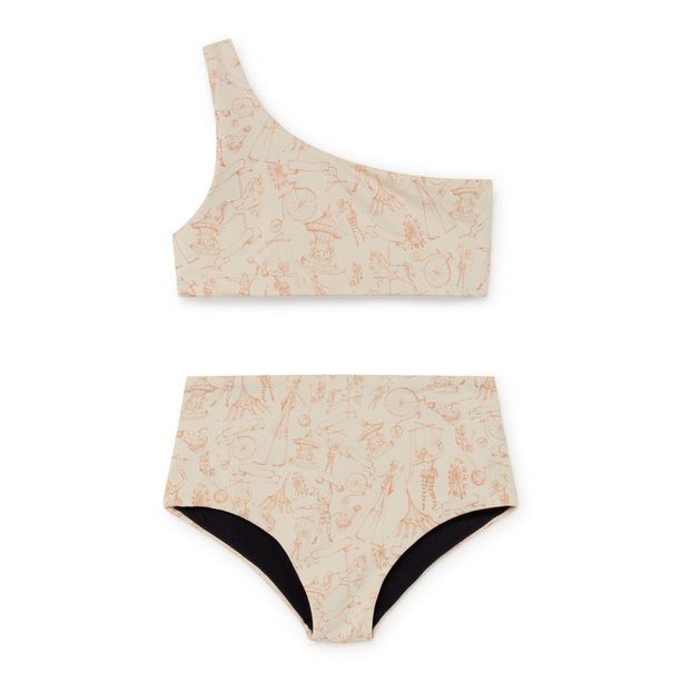 Maillot de Bain 2 Pièce Asymétrique Tattoo-product
