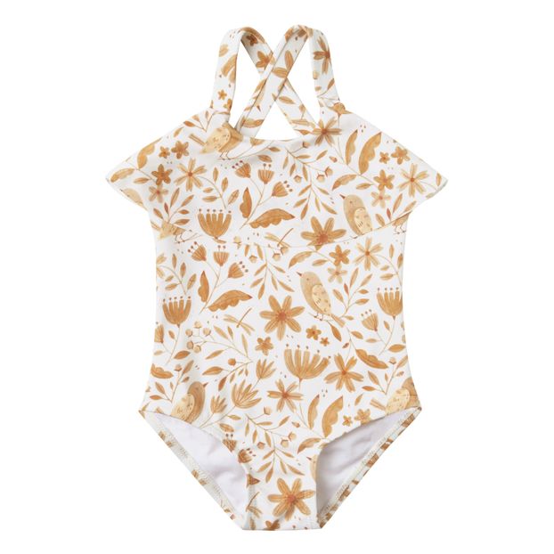 Crossover Back Bird Swimsuit -product