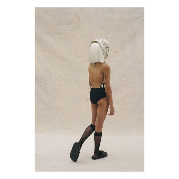Maillot de Bain 1 Pièce Noué Rayé-product
