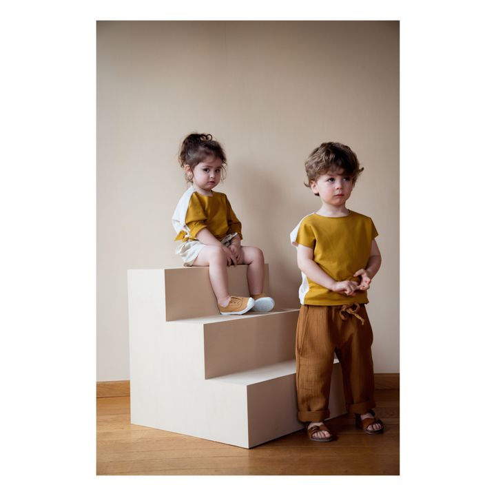 Frits Organic Cotton Trousers | Camel- Product image n°2
