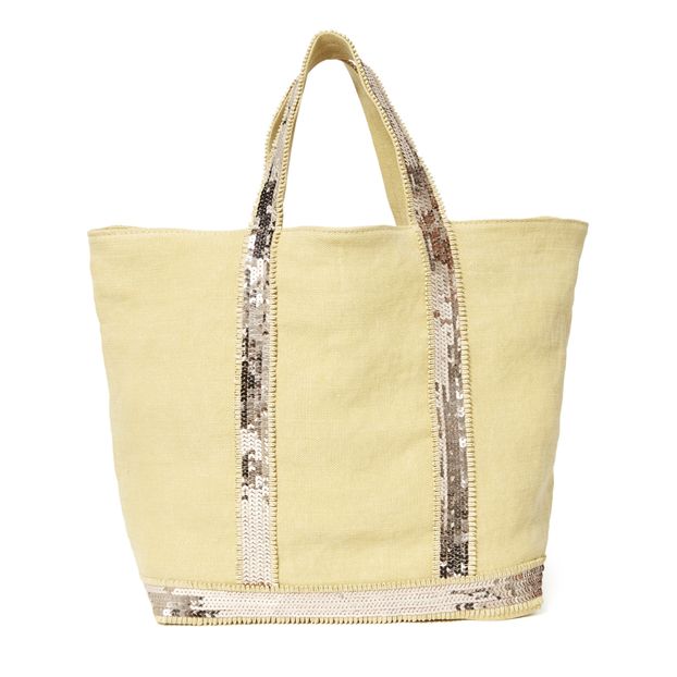 Bolso Estilo Lino con lentejuelas Trenza Rafia-product