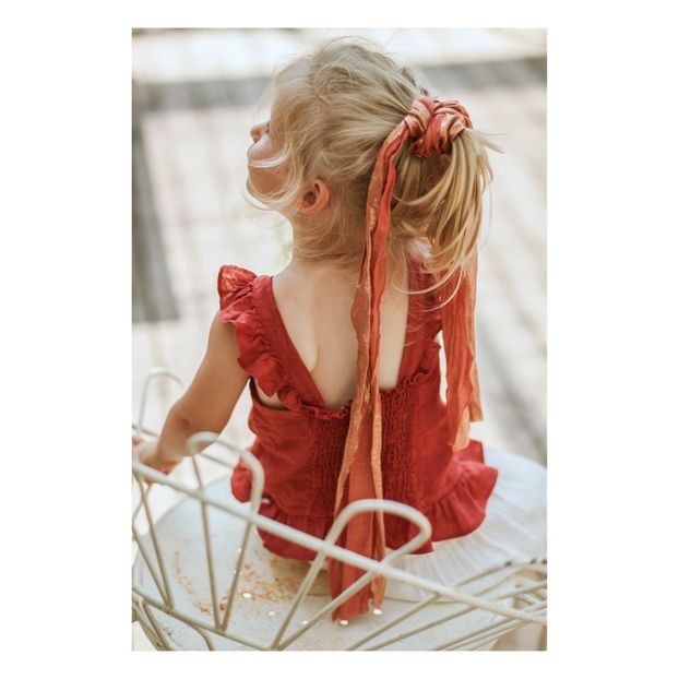 Linen Frill Top -product