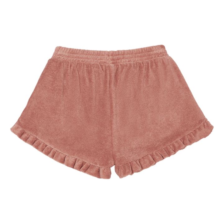 Terry Cloth Shorts | Dusty Pink- Product image n°1