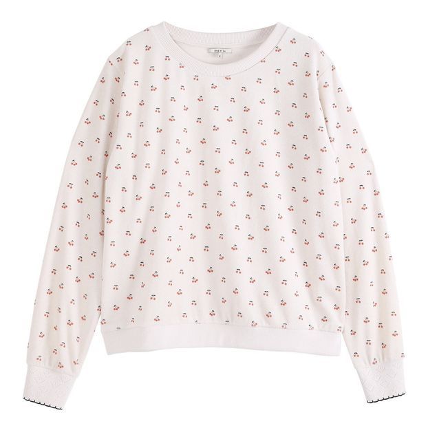 Terrycloth Cherry Sweatshirt - Women's Collection --product