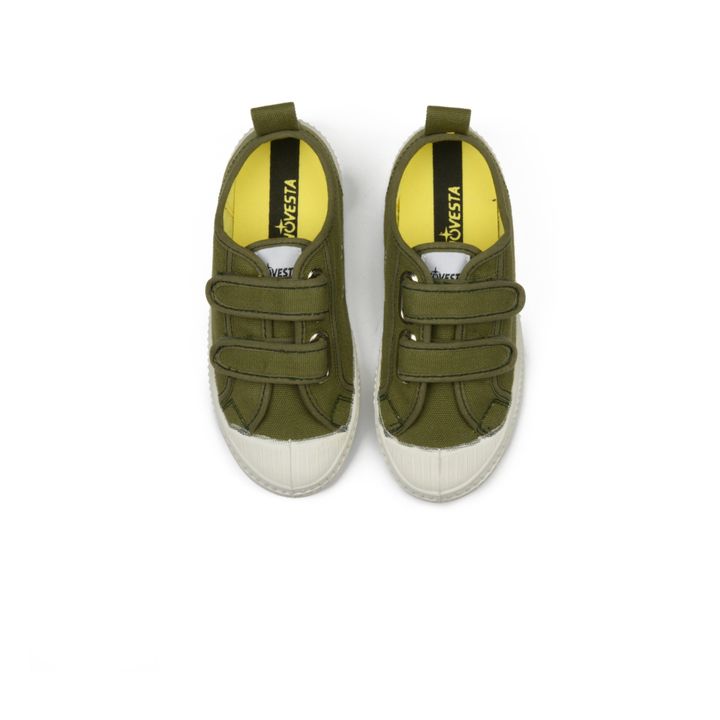 Sneakers con strappi vegane | Verde militare- Immagine del prodotto n°5