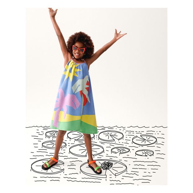 Organic Cotton Palm Tree Dress -product