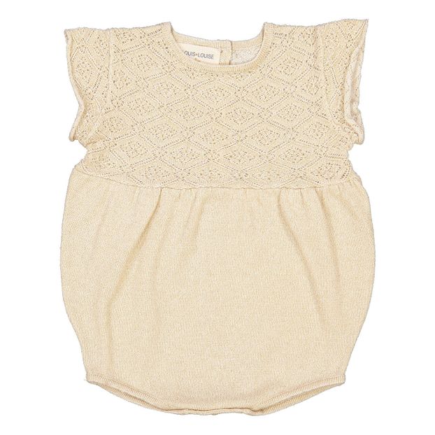 Sucette Knit Lurex Romper -product