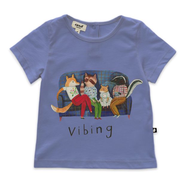 T-shirt Vibing Bébé Coton Pima Bio-product